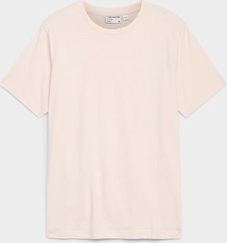 Le 31 Mens 100% organic cotton solid T-shirt Slim fit