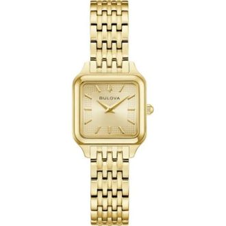 Bulova Sutton Square - Dames - Horloges - Geel - ONE Size - Accessoires