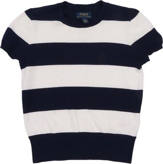 Polo Ralph Lauren Round-neck Knitwear, male, Blue, Size: S Round-neck Knitwear