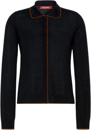 Max Mara Msttarga C&aacute;rdigan - Knitwear - Mujer - Azul - L