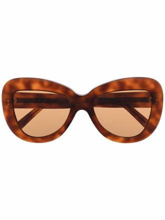 Marni Eyewear Occhiali da sole tartarugati RETROSUPERFUTURE x Marni Elephant Island - Marrone
