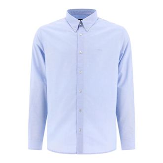 A.P.C. Greg shirt - Heren - Zakelijke Overhemden - Blauw - 2XL - Katoen - Overhemden