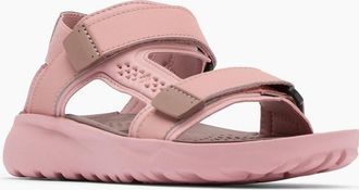 Columbia Womens Columbia Peakfreak Roam Sandal Polyester Womens Eraser Pink/Mocha Sandals - Size: 7