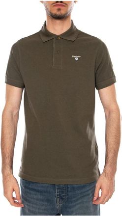 Barbour Polo Shirt - Heren - Polos - Groen - XL - Katoen - Tops