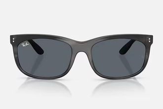 Ray-Ban Balorette Blue Rectangular Unisex Sunglasses RB2389F 1404R5 60