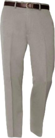 Carabou Mens Trousers Cavalry Twill Soft Heavy/Thick Polyester FA/MID GFLY (36 31, Beige)