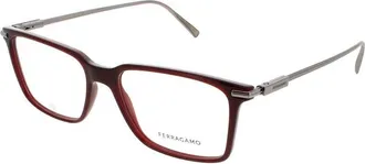 Ferragamo Demo Rectangular Mens Eyeglasses SF2977 653 53
