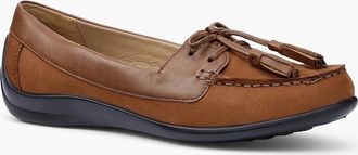 Hotter Womens Bay II Womens Wide Shoes - Brown - Size: 4.5