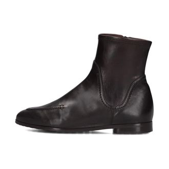 Truman's Schoenen, Dames, Bruin, 39 EU, Leer, Dames Enkellaarsjes 4206