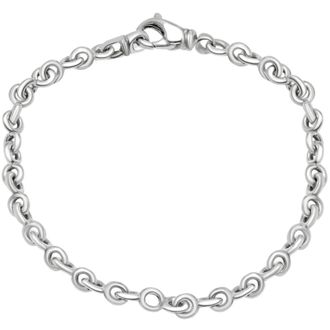 Pompeii3 Mens Rolo Link 14k Gold (20gram) or Platinum (32gram) 6mm Bracelet 8.5