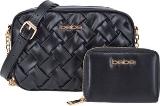 Bebe Luca Camera Crossbody Bag with Wallet in Black at Nordstrom Rack
