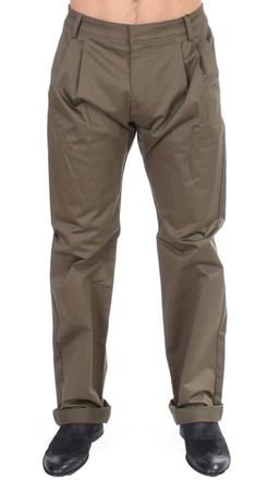 Gianfranco Ferre Cotton Stretch Comfort Fit Mens Pants