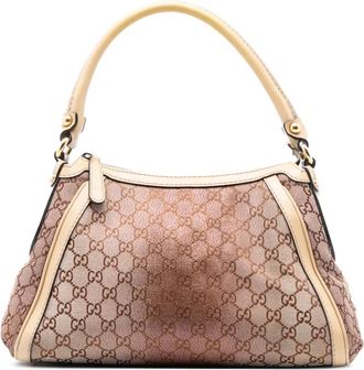 Gucci Borsa a mano Scarlett in lurex GG 2016-2025 - Marrone