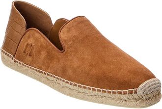 Christian Louboutin Varsi Espadon Suede Espadrille