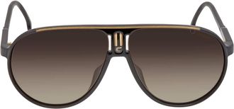 Carrera Brown Gradient Pilot Unisex Sunglasses CHAMPION/N 0807/HA 62