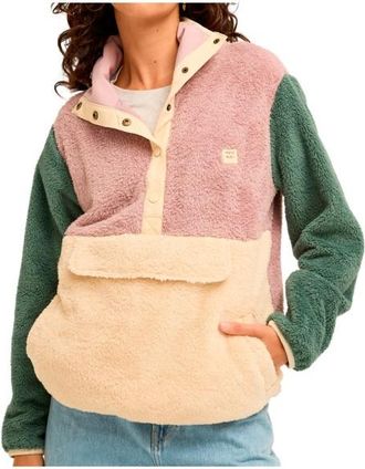 Billabong Switchback Pullover Fleecepullover f&uuml;r Damen | beige