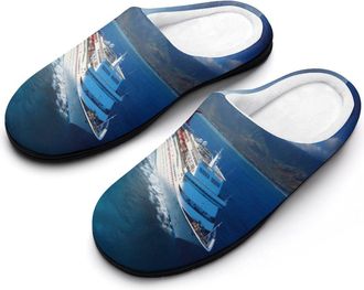 Generic Hawaiian Ocean Sea Cruise Ship Mens Slippers Comfortable And Non-slip Cotton Slipper Shoe for House