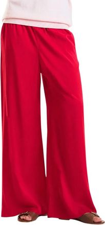 Cynthia Rowley Tour Pant - Dames - Wijde Broeken - Rood - M - Broeken