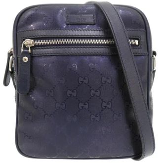 Gucci Pre-owned Plastic shoulder-bags - unisex - Vintage Schoudertas - Paars - ONE Size - Vintage