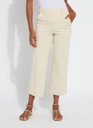 Lyss&eacute; Pamela Utilitarian Wide Leg Crop (25 Inseam)