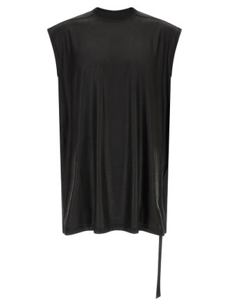 Rick Owens Black Acetate Mens T-Shirt