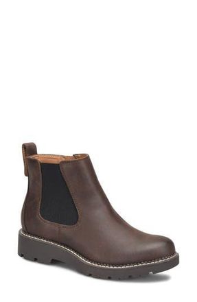 Söfft Bethan Side Zip Boot in Black/coffee at Nordstrom Rack, Size 7.5