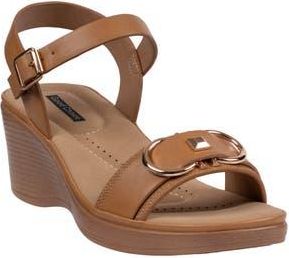 Good Choice Shoes Nava Wedge Sandal in Tan at Nordstrom Rack, Size 9.5