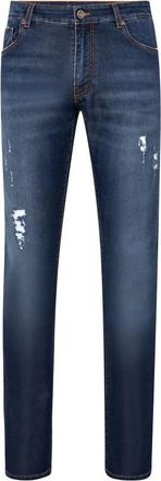 Billionaire Boys Club Straight Cut Crest Jeans - Heren - Slim Fit Jeans - Blauw - W29 - Denim - Jeans