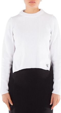 Calvin Klein Recycled-Cotton Jumper, Size X-Small