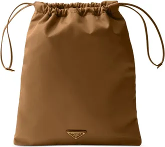 Prada Drawstring Clutch Bag