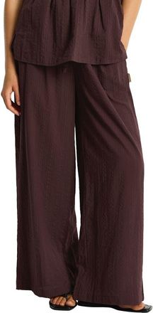 Sea Level Australia Surf Cover-Up Pants in Chocolate at Nordstrom, Size X-Large