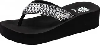 Yellow Box Womens Ramsey Sandal In Black