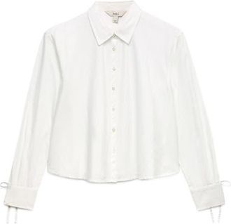 M&S Collection Swing Shirt in Soft White at Nordstrom, Size 14