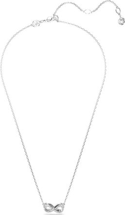 Swarovski Pendant Infinity Pav&eacute; - Dames - Kettingen - Grijs - ONE Size - Accessoires