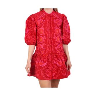 Farm Rio Farm Rio, Kleedjes, Dames, Rood, L, Farm RIO - Jurken > Overdagjurken > Korte Jurken