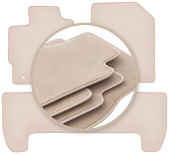 OEM Alfombrillas Beige Premium Para Toyota Urban Cruiser Hatchback 2008-2014