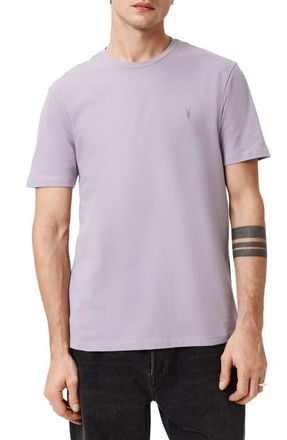 AllSaints Brace Cotton T-Shirt in Smoke Purple at Nordstrom, Size Xx-Large
