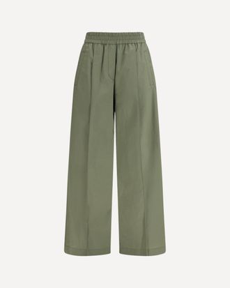 Brunello Cucinelli Mixed cotton Pants Female 40
