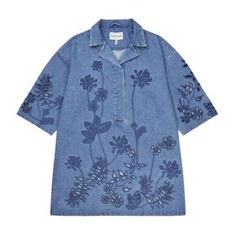 Munthe Shirts, female, Blue, Size: XL Shirts