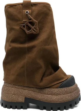 Naked Wolfe Stivali Disturb 90mm - Marrone