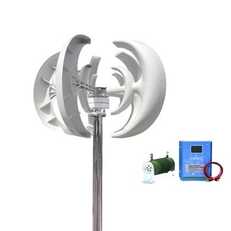 OEM Generatore Per Turbina Eolica, Design Ad Asse Verticale, Alta Efficienza, Con Controllo Ibrido, 3000w-f, 12v-b