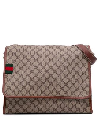 ショルダーバッグ・ポシェット GUCCI  Crossbody Bags Women Fabric Beige/Brown Gucci Crossbody Bags Women Fabric Beige/Brown | B-Exit – B