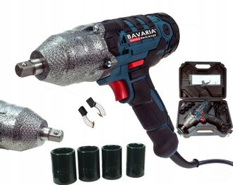OEM Llave De Impacto El&eacute;ctrica Bavaria De 1/2 750 Nm 2000 W Con Estuche Y Juego De Vasos
