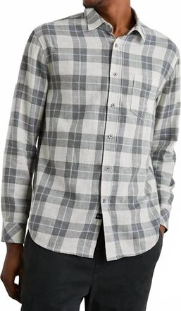 Rails Wyatt Shirt In Anthrocite Sky Melange