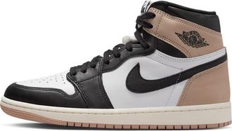 Nike Womens Air Jordan 1 Retro Hi OG Trainers FD2596 Sneakers Shoes (UK 8 US 10.5 EU 42.5, Black Legend mid Brown White 021)