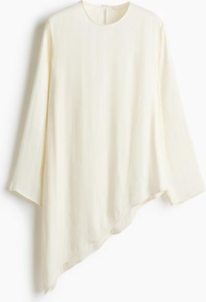H&M Asymmetrische Bluse - White