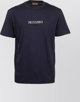 Missoni crew neck short sleeves t-shirts
