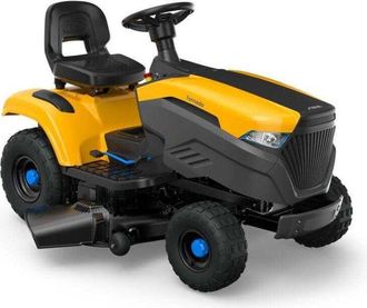 STIGA Sports Tornado 398e Tractor De C&eacute;sped Con Bater&iacute;a Y Cargador De Bater&iacute;a 98cm Descarga Lateral