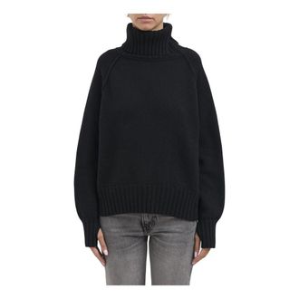 Isabel Benenato Maglia Collo Alto Misto Cashmere - - Knitwear - Donna - Nero - S