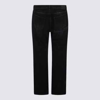 Balenciaga Mens Jeans Black _100 % Co